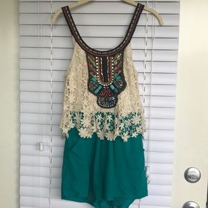 “Meet me in Mexico” Romper